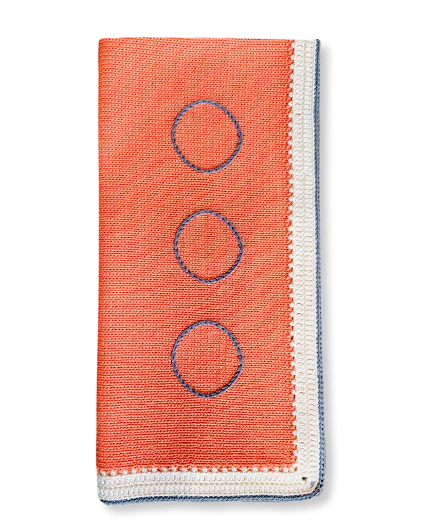 Coral & Stone Blanket