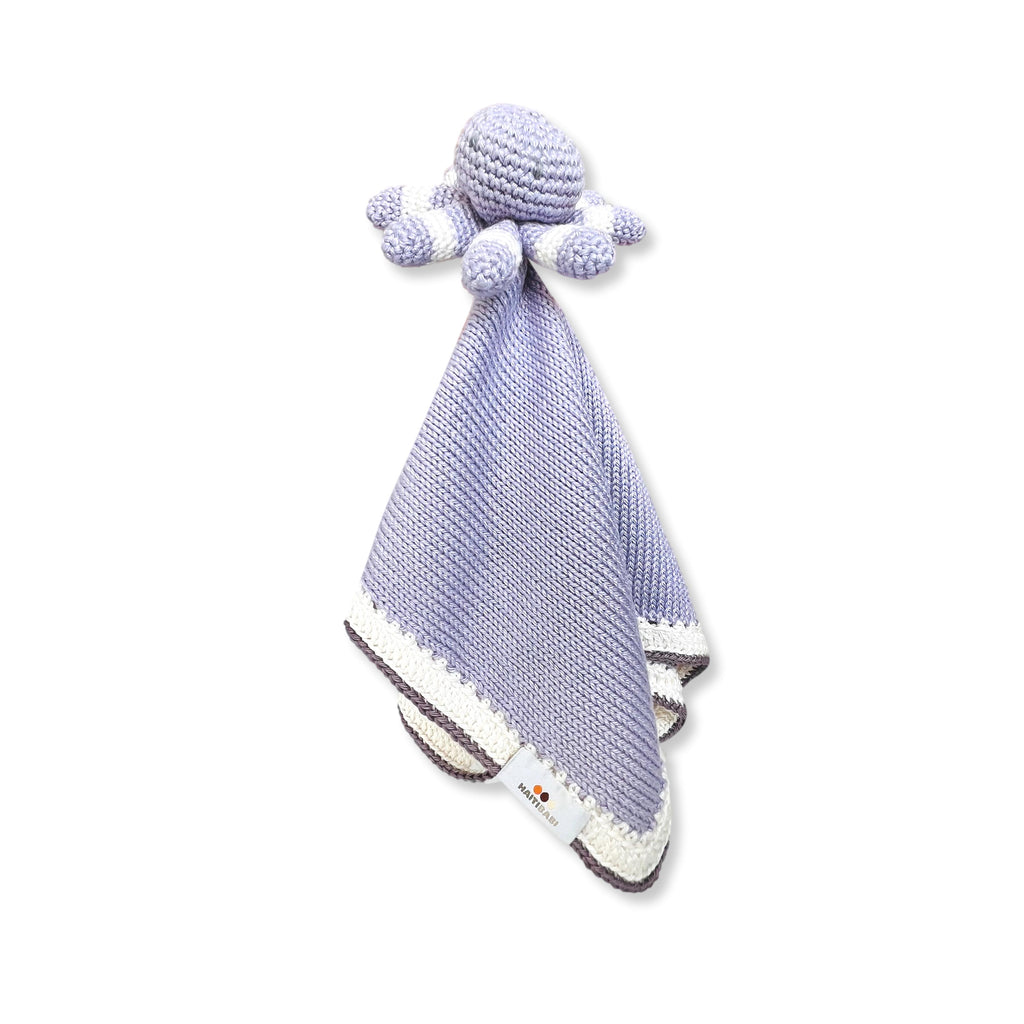 Purple Ice Octopus Lovie & Hat Set