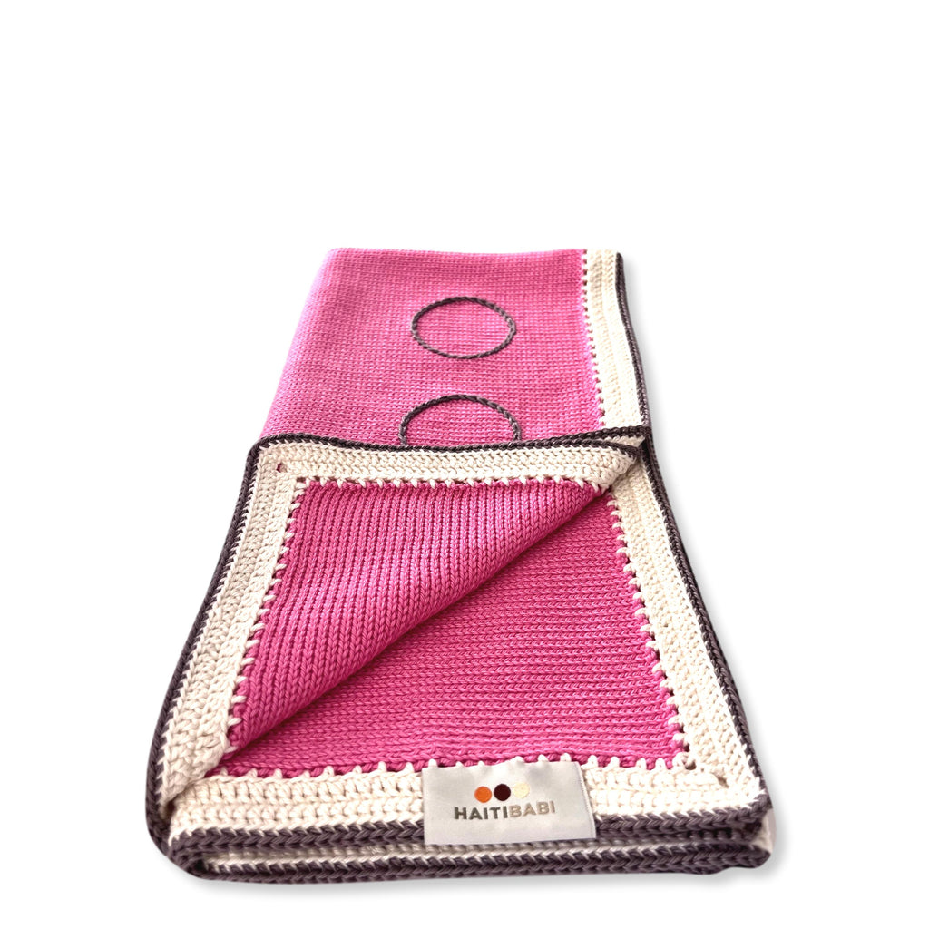 Primrose & Suede Blanket