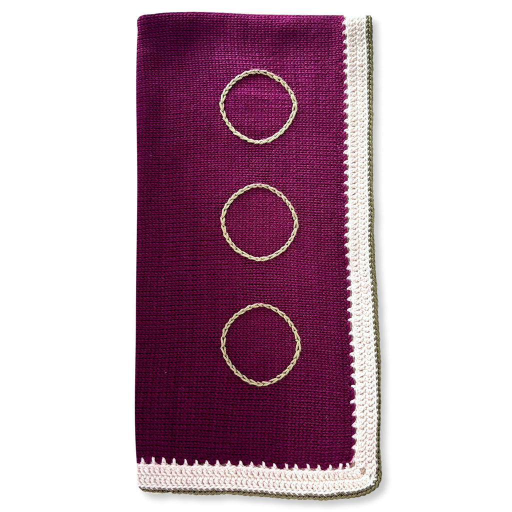 Syrah & Summer Moss Blanket & Summer Moss Lovie Set