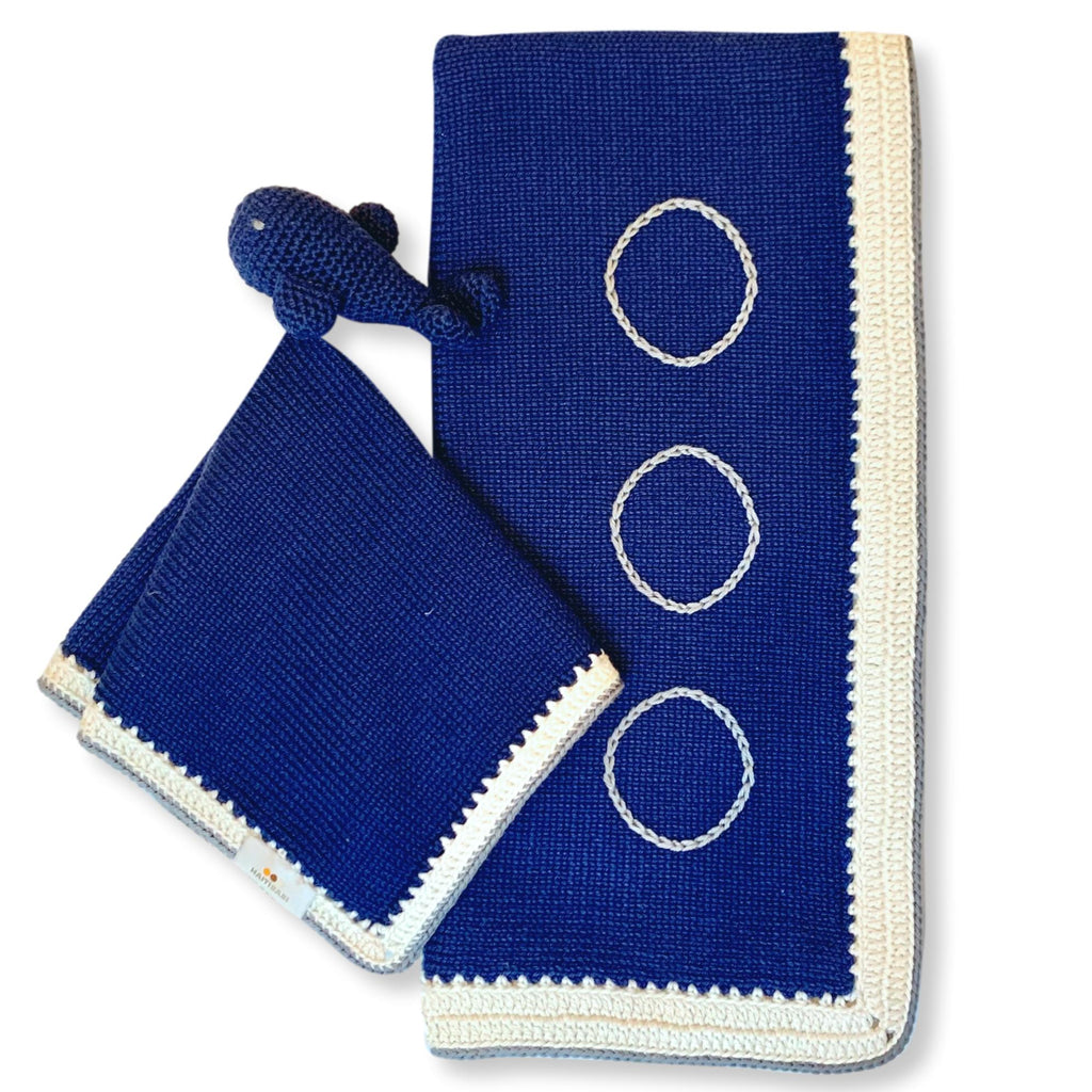 Armada & Stone Blanket and Lovie Set