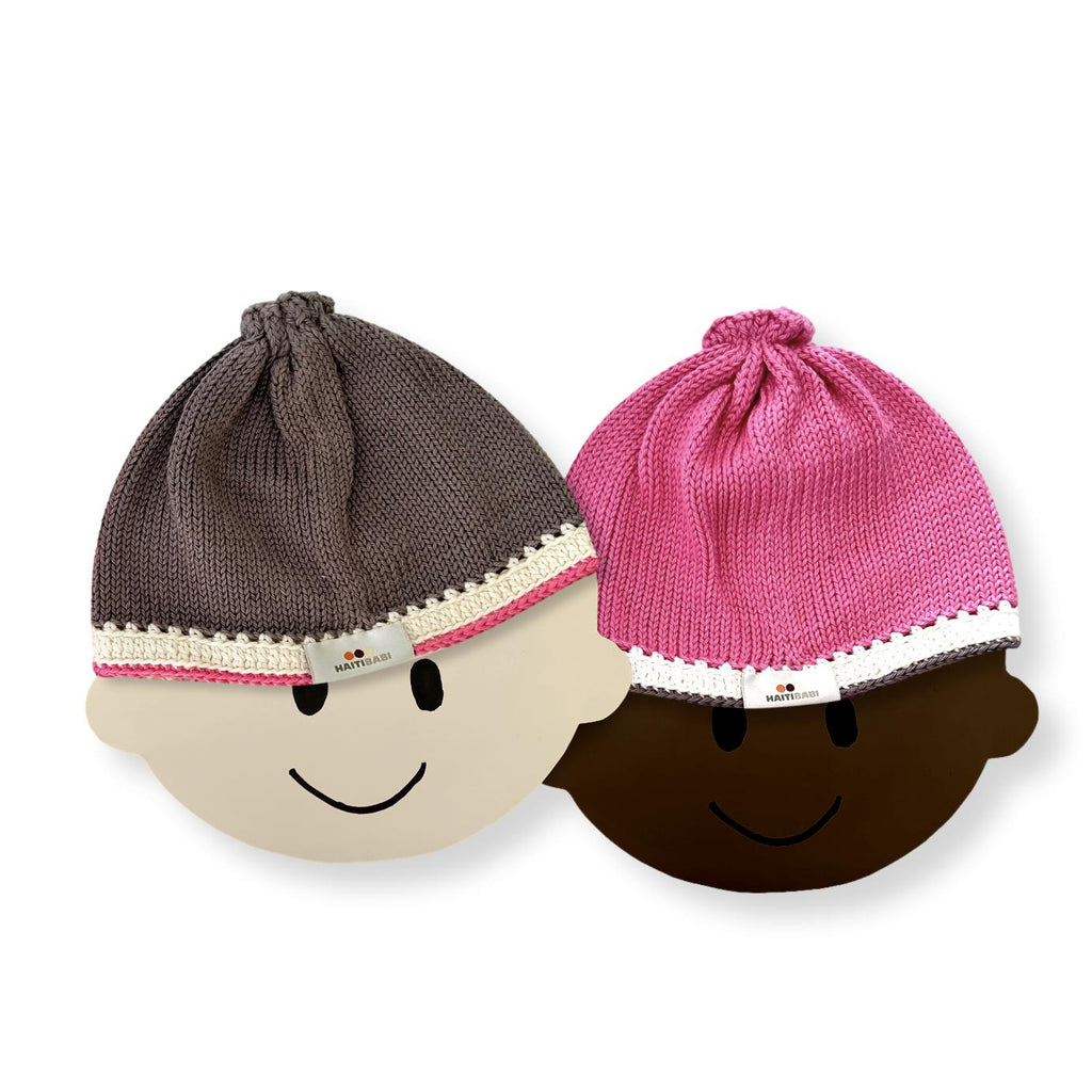 Primrose & Suede Baby Beanies