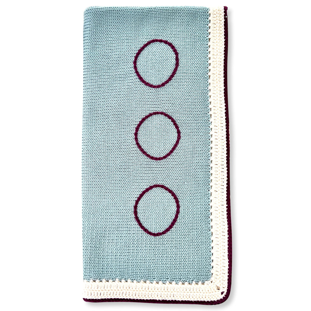 Stone Blue & Syrah Blanket