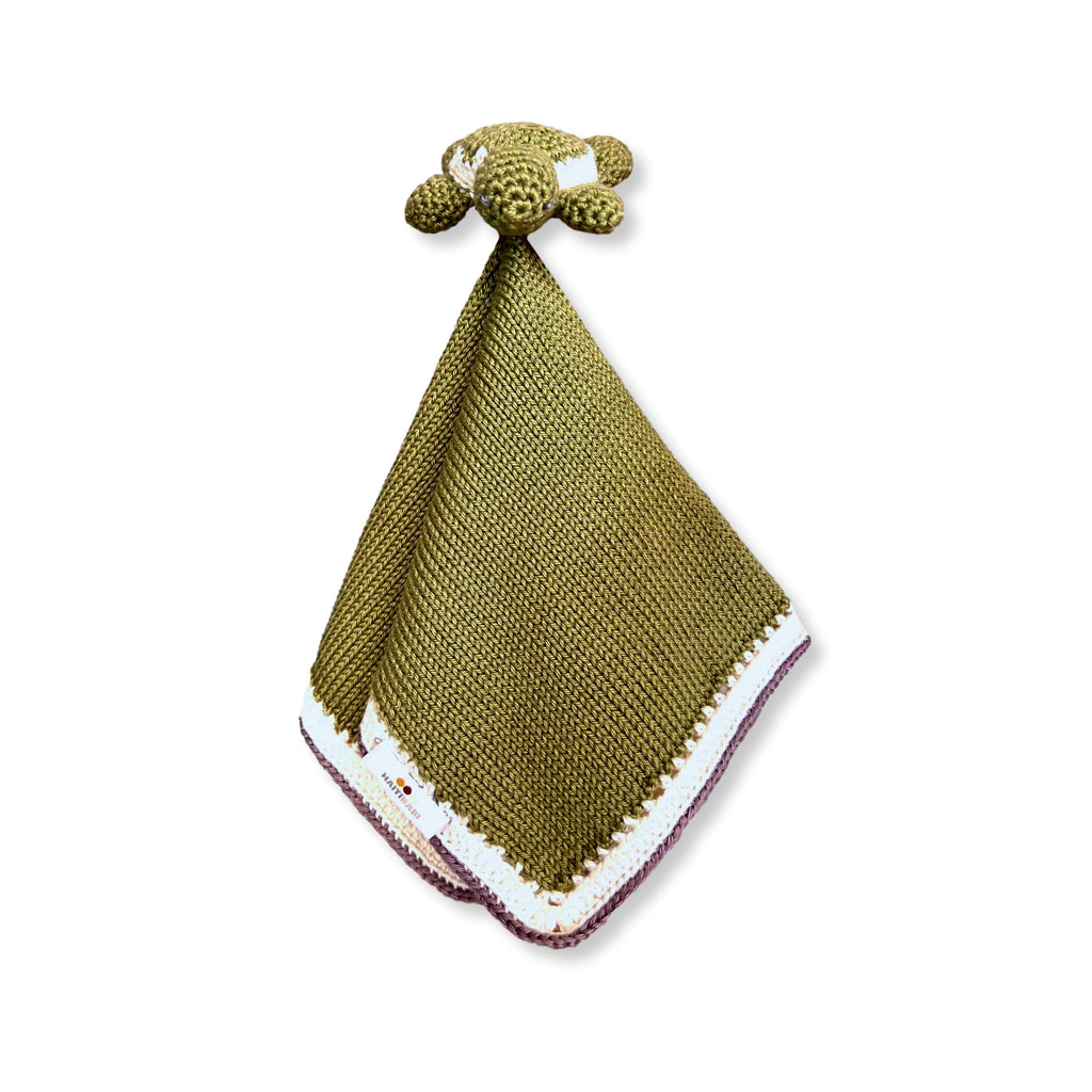 Summer Moss & Suede Turtle Lovie