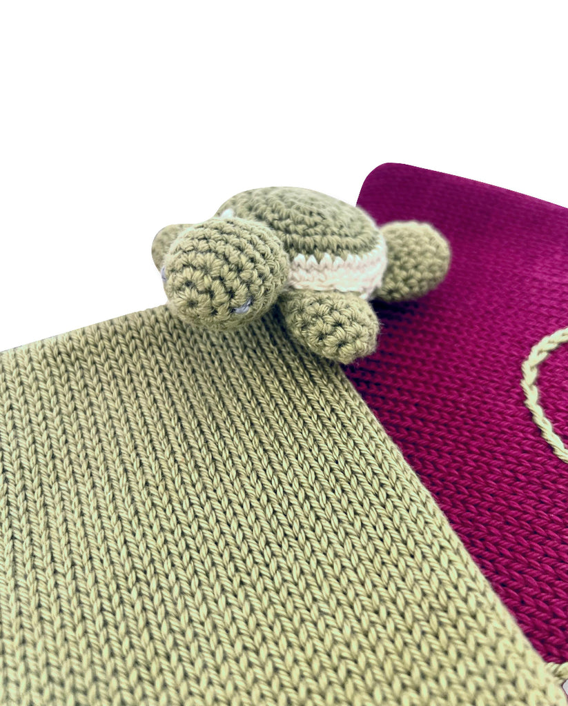 Syrah & Summer Moss Blanket & Lovie Set