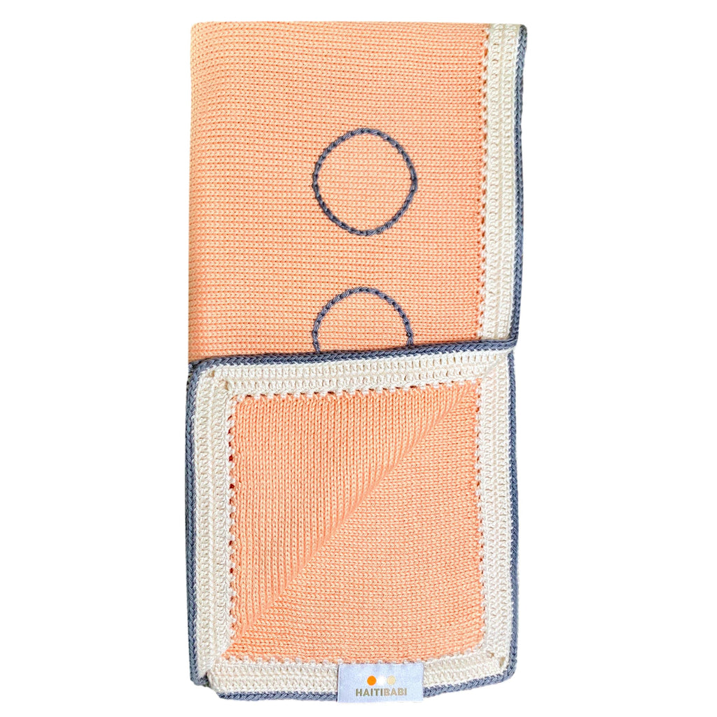White Peach & Stone Blanket