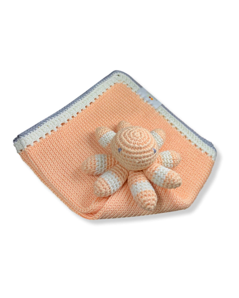 White Peach Lovie & Hat Set